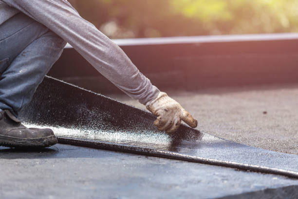 Professional Emergency Waterproofing technician working in New Milford, IL